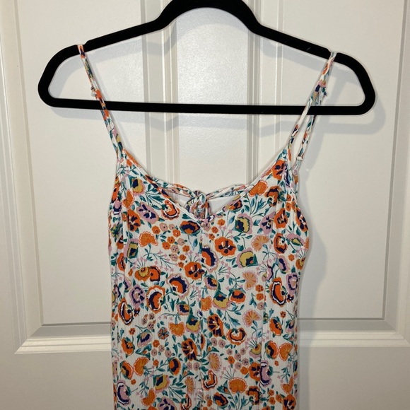 Brickell Off-White Floral Print Button-Front Swim Cover-Up - Picture 3 of 6